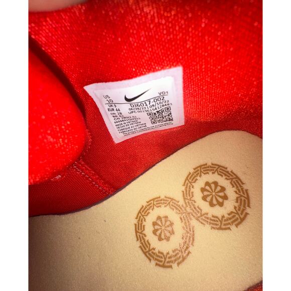 NEW Nike Kyrie 8 "Light Bone Picante Red" basketball shoe 9M - Picture 10 of 12